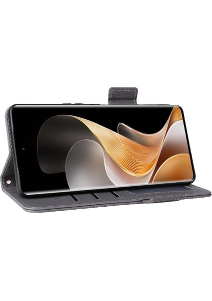 Vivo S19 Pro 5g Için Flip Case Cüzdan Kart Yuvaları Tutucu Yan Toka Pu (Yurt Dışından)