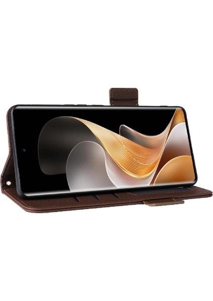 Vivo S19 Pro 5g Için Flip Case Cüzdan Kart Yuvaları Tutucu Yan Toka Pu (Yurt Dışından)