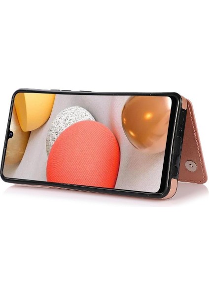 Samsung Galaxy Galaxy 5g Flip Darbeye Pu Için Kart Tutucu Kılıf ile Cüzdan (Yurt Dışından)