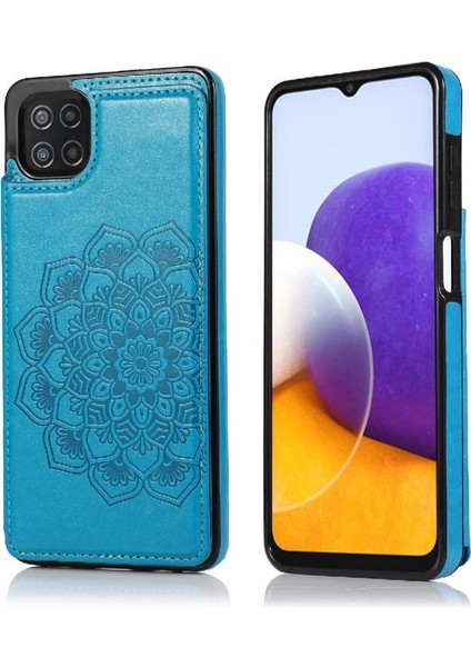 Samsung Galaxy A22 5g Flip Darbeye Pu Için Kart Tutucu Kılıf ile Cüzdan (Yurt Dışından) fırsatları