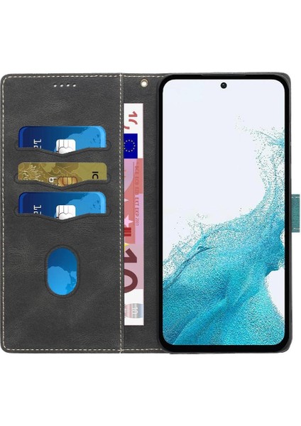 Samsung Galaxy A05S Için Cüzdan Durumda Çizilmeye Dayanıklı Manyetik Kapatma (Yurt Dışından) fırsatları
