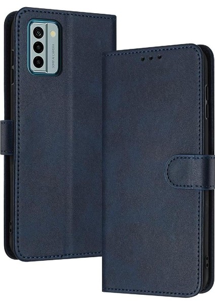 Kart Yuvası Pu Deri ile Toka Saf Renk ile Nokia G42 Için Flip Case (Yurt Dışından)