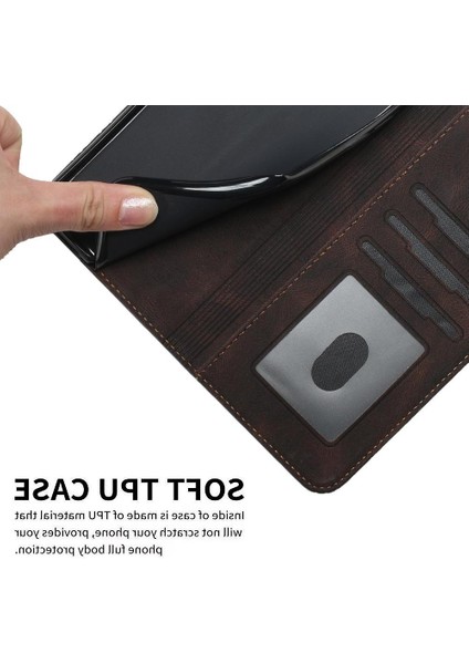 Kullanışlı Stand Özelliği ile IPhone 16 Pro Max Case Pu Deri ile Uyumlu (Yurt Dışından)