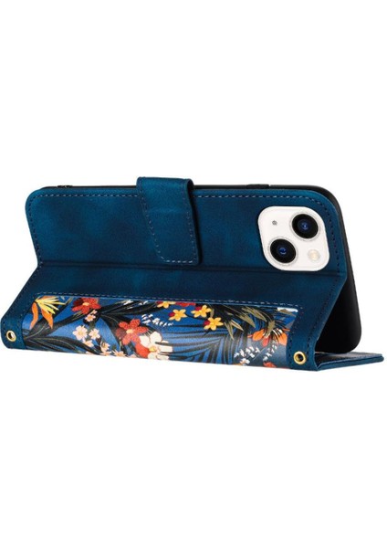 IPhone 13 Için Cüzdan Durumda Pro Max Anti Scratch Kickstand Kart Tutucu Pu (Yurt Dışından)