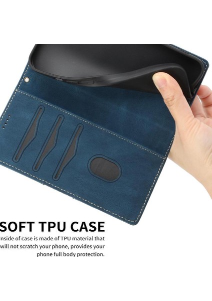 Cüzdan Kılıf IPhone 13 Mini Bilek Kayışı Kart Yuvası Kickstand Manyetik (Yurt Dışından)