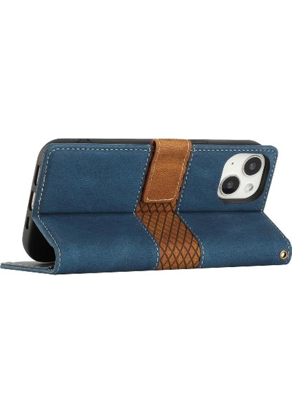 Cüzdan Kılıf IPhone 13 Mini Bilek Kayışı Kart Yuvası Kickstand Manyetik (Yurt Dışından)