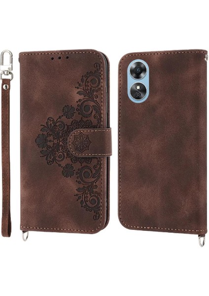Oppo Oppo 8t Kabartmalı Bileklik Darbeye Çoklu Kredi Için Flip Case (Yurt Dışından)