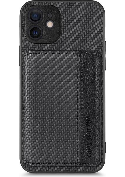 IPhone 12 Için Kılıf Rfıd Engelleme Manyetik Kart Tutucu Standı Fonksiyonu (Yurt Dışından) fırsatları
