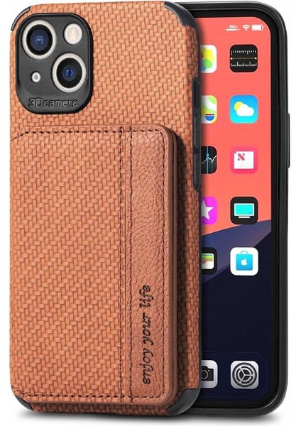 IPhone 13 Mini Komple Kamera Güvenlik Standı Fonksiyonu Manyetik (Yurt Dışından)