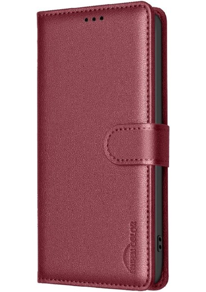 IPhone 14 Için Flip Case Pro Max Manyetik Cüzdan Rfıd Engelleme Kart Tutucu (Yurt Dışından)