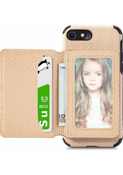 IPhone 7/8 Için Kılıf Rfıd Engelleme Standı Fonksiyonu Komple Kamera Güvenliği (Yurt Dışından)