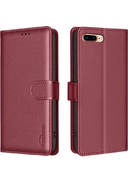 IPhone 6 Için Flip Case Artı/6s Artı Kart Tutucu Kickstand Manyetik Cüzdan (Yurt Dışından) indirimleri