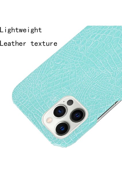 IPhone 12 Pro Max Anti Scratch Klasik Timsah Için Şık Klasik Kılıf (Yurt Dışından)