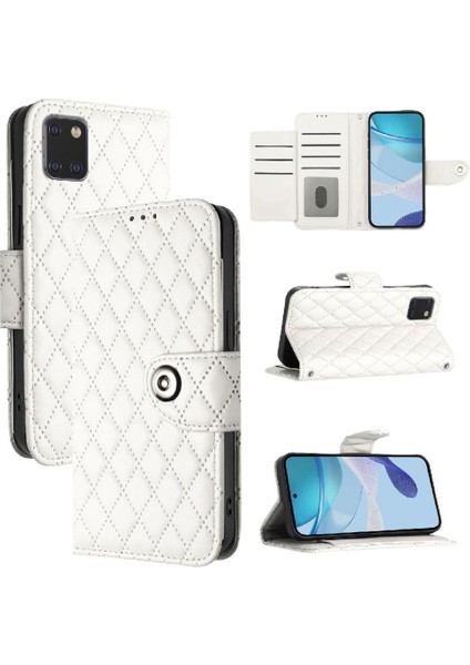 Samsung Galaxy A81 Cüzdan Kapak Kart Tutucu Bilek Şerit Şık (Yurt Dışından)
