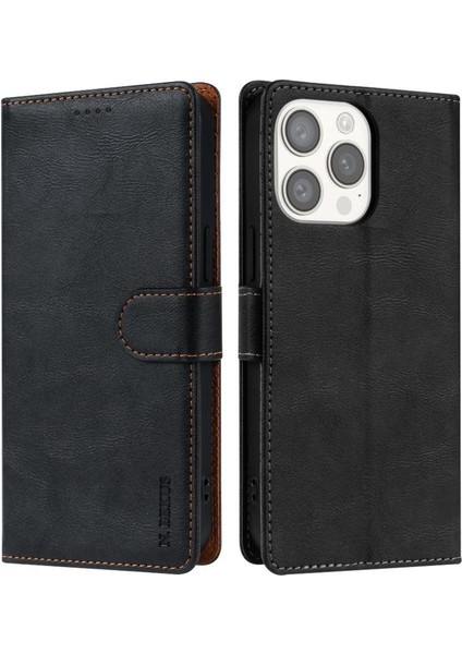 IPhone 16 Için Flip Case Pro Max Çift Katmanlı Koruma Anti Kayma Manyetik (Yurt Dışından)