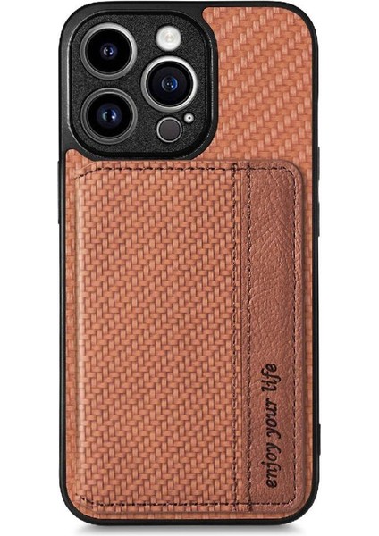 IPhone 14 Pro Rfıd Engelleme Manyetik Kart Tutucu Komple Kamera Için Kılıf (Yurt Dışından)