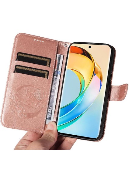 Kredi Kartı Yuvası Yüksek Kaliteli Deri El ile Onur X50 Için Flip Case (Yurt Dışından)