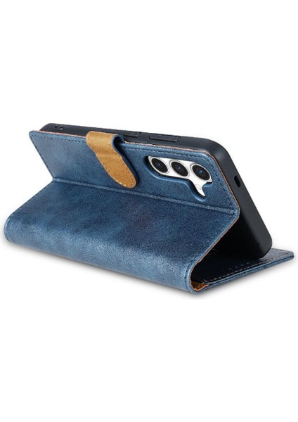 Samsung Galaxy S24 Manyetik Kapatma Anti Kayma Kart Yuvaları Için Flip Case (Yurt Dışından) fırsatları