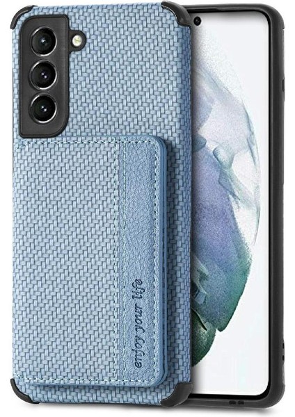 Samsung Galaxy S21 Fe Standı Fonksiyonu Manyetik Kart Tutucu Rfıd (Yurt Dışından)