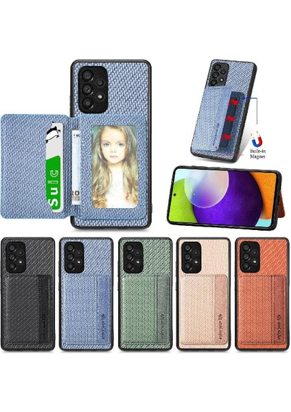 Samsung Galaxy Case 5g Rfıd Engelleme Manyetik Kart Tutucu Komple (Yurt Dışından)