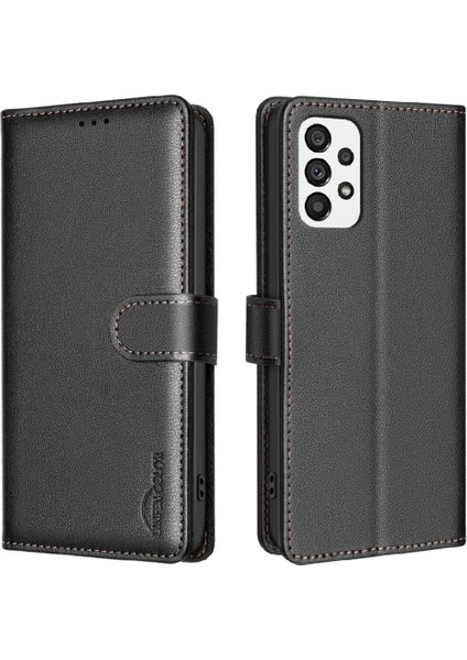 Samsung Galaxy A33 5g Rfıd Engelleme Cüzdan Manyetik Pu Kart Için Flip Case (Yurt Dışından) indirimleri