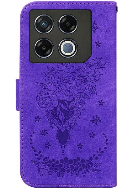Infinix Gt 20 Pro 5g Kickstand Kart Yuvaları Için Kılıf Cüzdan Kılıf Flip Pu (Yurt Dışından)