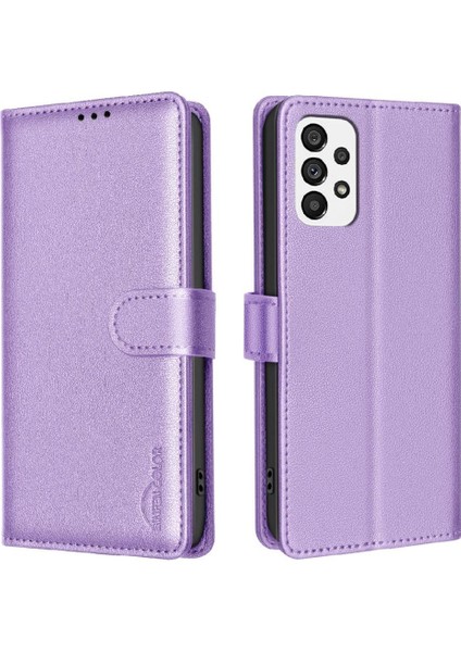 Samsung Galaxy M13 4g Manyetik Rfıd Engelleme Cüzdan Kart Pu Için Flip Case (Yurt Dışından) indirimleri