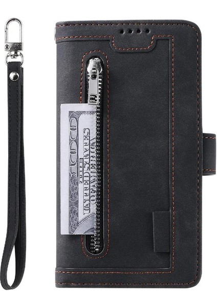 Samsung Galaxy A73 5g Için Flip Case Kordon Cüzdan Kickstand Pu Deri 9 (Yurt Dışından) fiyatları