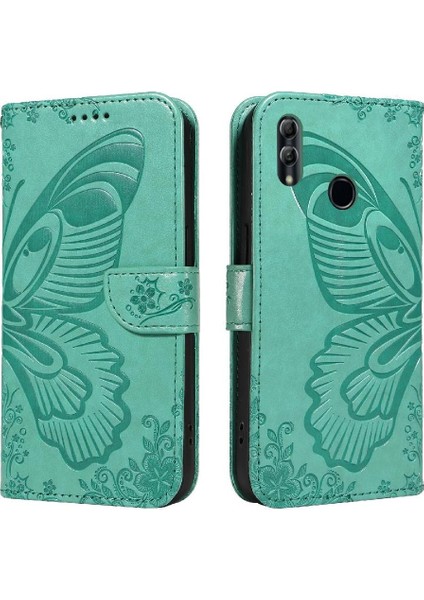 Kredi Kartı Yuvası ile Onur 10 Lite Için Flip Case Ayrılabilir El Kayışı (Yurt Dışından)