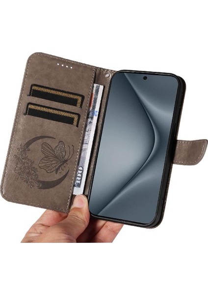 Huawei Pura 70 Için Flip Case Ayrılabilir El Kayışı Yüksek Kaliteli Deri (Yurt Dışından) modelleri
