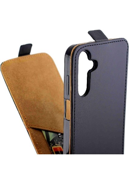 YH Mall Samsung Galaxy M15 Için Dikey Flip CASE/F15 Kart Yuvası Iş Tarzı Tpu (Yurt Dışından)