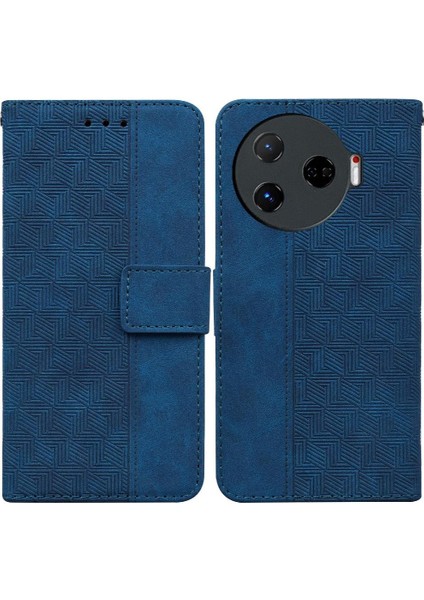 Tecno Camon 30 Pro Kickstand Özelliği Için Flip Case Folio Cüzdan Kapak Çevirin (Yurt Dışından)