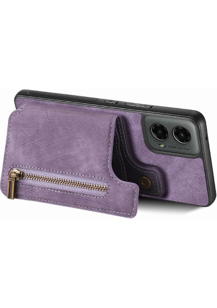 Motorola Moto G 2024 Için Kılıf Standı Fonksiyonu Katlanabilir Arka Kapak Vintage (Yurt Dışından) indirimleri