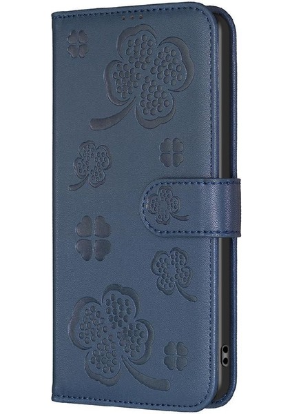 Xiaomi Redmi Için Flip Case Xiaomi Yonca Çiçek Çok Renkli Kart Yuvaları Tutucu (Yurt Dışından) fırsatları
