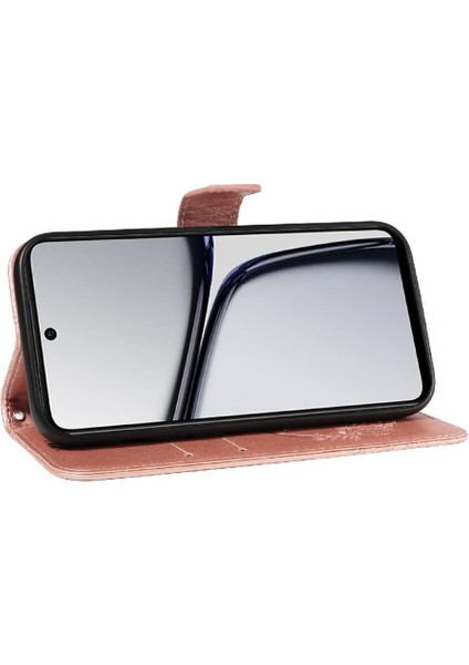 Kredi Kartı Yuvası Yüksek Kaliteli Deri ile Realme C65 4g Için Flip Case (Yurt Dışından) indirimleri