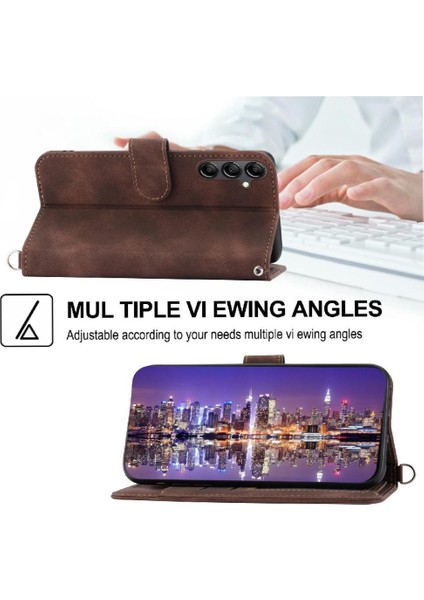Samsung Galaxy A34 Çoklu Kredi Kartı Yuvaları Için Flip Case Darbeye (Yurt Dışından) indirimleri