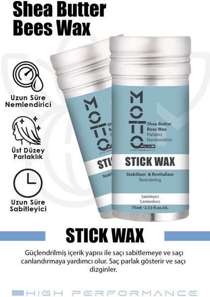 Canlandırıcı ve Saç Sabitleyici Stick Wax 75ML