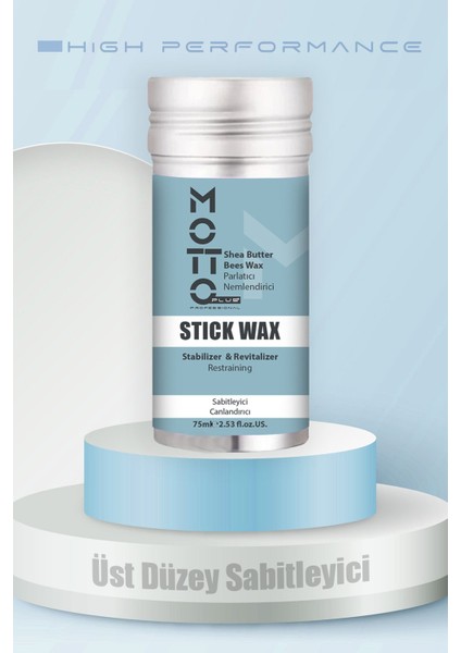 Canlandırıcı ve Saç Sabitleyici Stick Wax 75ML