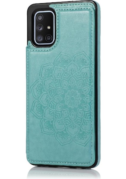 Samsung Galaxy A71 4g Flip Darbeye Pu Için Kart Tutucu Kılıf ile Cüzdan (Yurt Dışından)