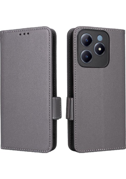 Realme C63 4g Için Flip Case Pu Deri Cüzdan Manyetik Yan Toka Kartı (Yurt Dışından) modelleri