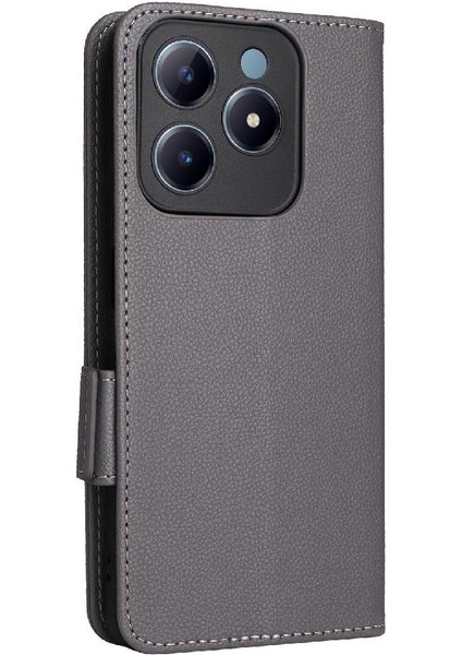 Realme C63 4g Için Flip Case Pu Deri Cüzdan Manyetik Yan Toka Kartı (Yurt Dışından) fırsatları