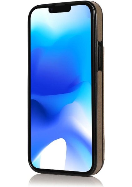 IPhone 14 Için Kart Tutucu Kılıf ile Cüzdan Çift Düğmeler Kabartmalı Mandala (Yurt Dışından) indirimleri