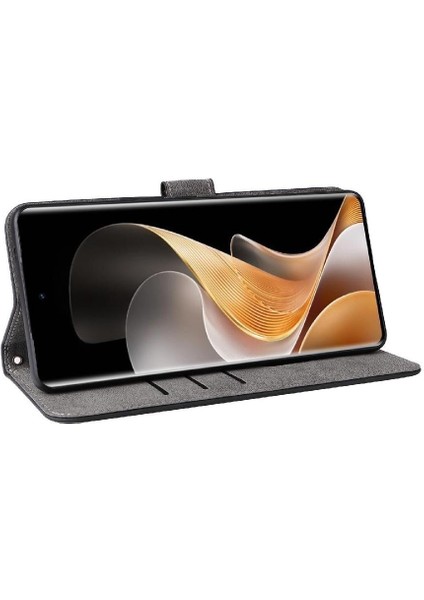 Vivo S19 Pro 5g Flip Folio Cüzdan Manyetik Kapatma Rfıd Engelleme Için Kılıf (Yurt Dışından)