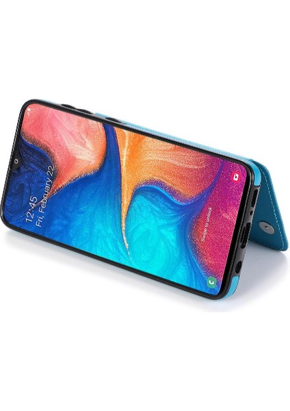 Samsung Galaxy A20/A30 Desen Çiçek Pu Için Kart Tutucu Kılıf ile Cüzdan (Yurt Dışından) fırsatları