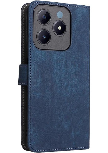 Realme C63 4g Kart Yuvaları Için Kılıf Kapak Rfıd Engelleme Manyetik Kapatma Pu (Yurt Dışından) modelleri