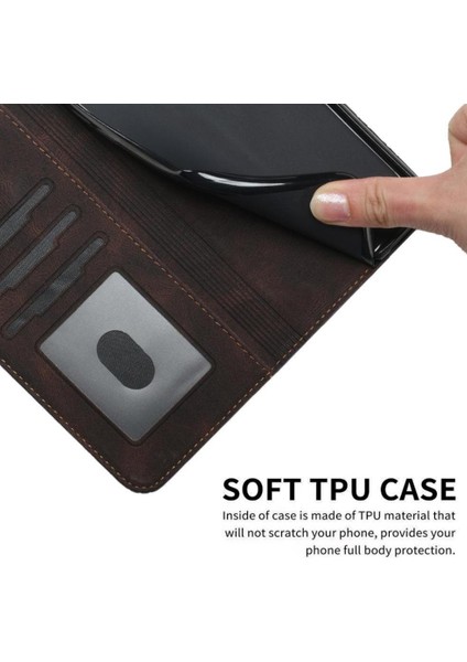 Kullanışlı Stand Özellik Kartı Pu ile Motorola Edge 50 Pro Case ile Uyumlu (Yurt Dışından) fırsatları