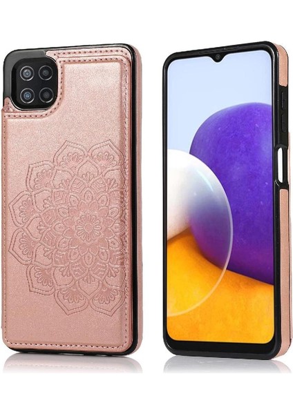 Samsung Galaxy A22 5g Flip Darbeye Pu Için Kart Tutucu Kılıf ile Cüzdan (Yurt Dışından) fırsatları