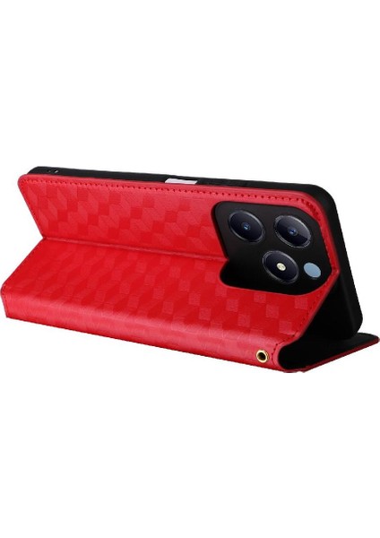 Realme C63 4g Pu Deri Cüzdan Manyetik Kapatma Kartı 3D Için Flip Case (Yurt Dışından) modelleri