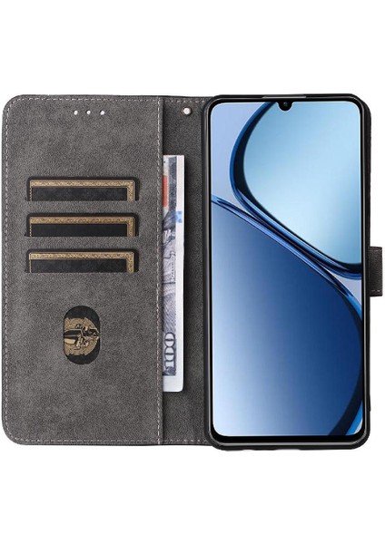Realme C63 4g Kart Yuvaları Için Kılıf Kapak Rfıd Engelleme Manyetik Kapatma Pu (Yurt Dışından) fırsatları