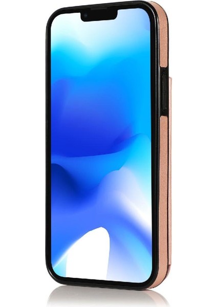 IPhone 15 Için Kart Tutucu Kılıf ile Cüzdan Çevirme Darbeye Dayanıklı Kabartmalı Çift (Yurt Dışından) modelleri